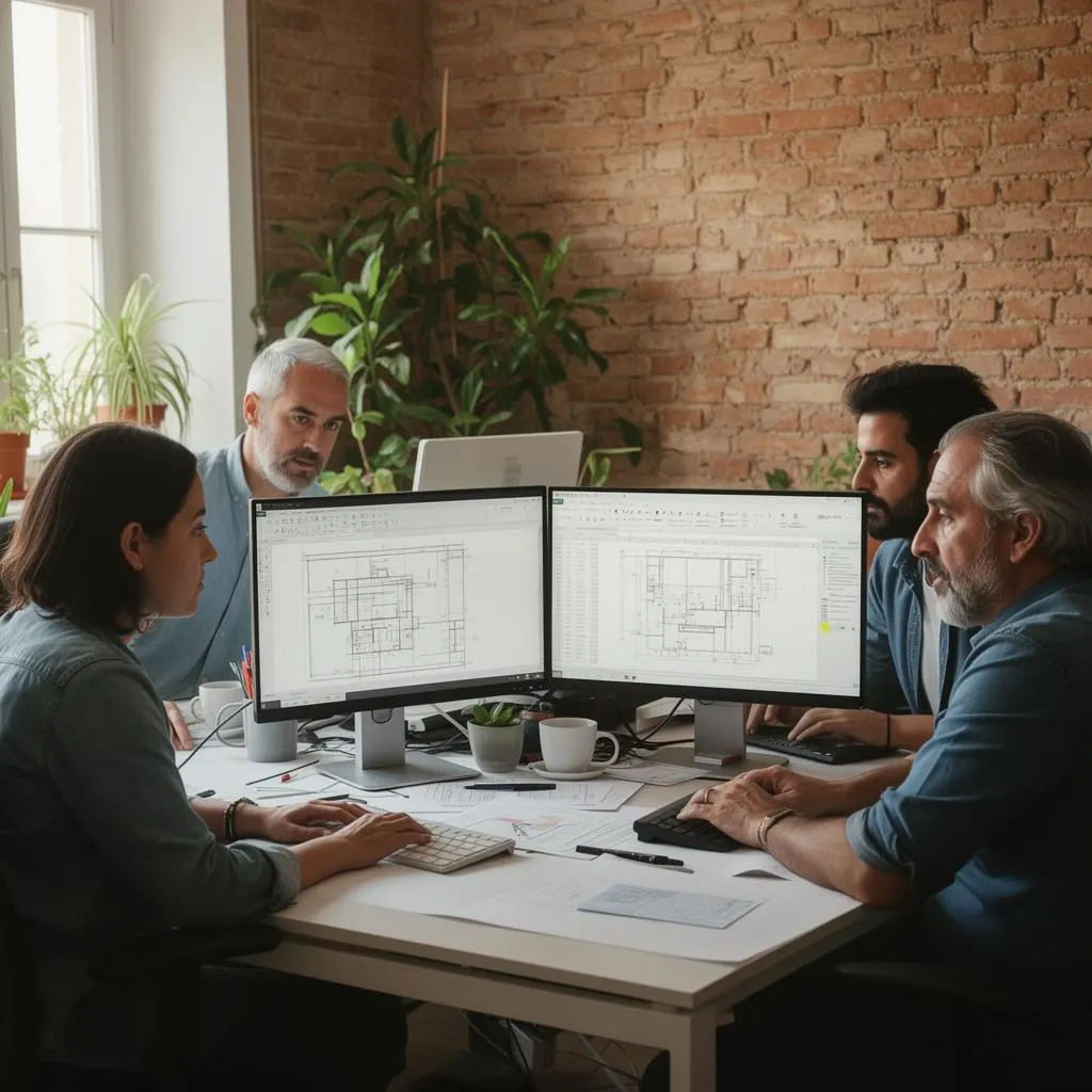 Equipo de Infinito Software trabajando